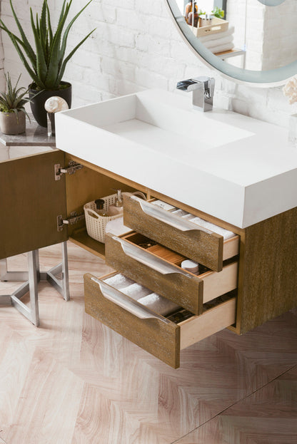 Columbia 36" Single Wall Mount Vanity Cabinet
