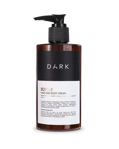 DARK Softly hand and body cream, 250 ml