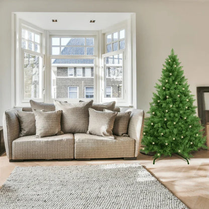 7.5 FT Green PVC Artificial Christmas Tree