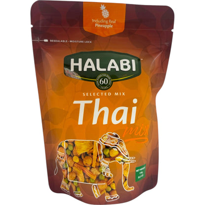 Halabi Thai Snack Mix - 5 Oz Bag of Delicious Asian Snack Variety for Crunchy Flavor Adventures