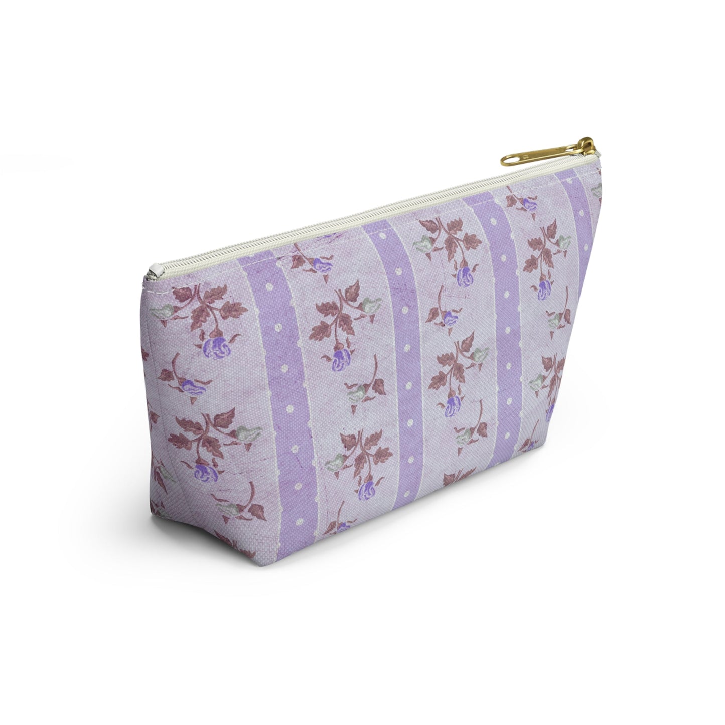 Customizable: Chic Floral Accessory Pouch, Makeup Bag, Travel Organizer, Gift for Her, Floral Toiletry Bag, Cute Pencil Case