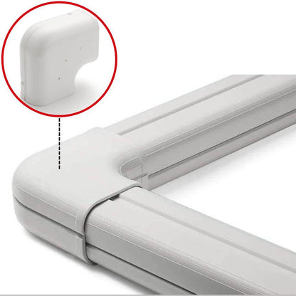 90° Flat Elbow Part, Line Cover Set for Split AC