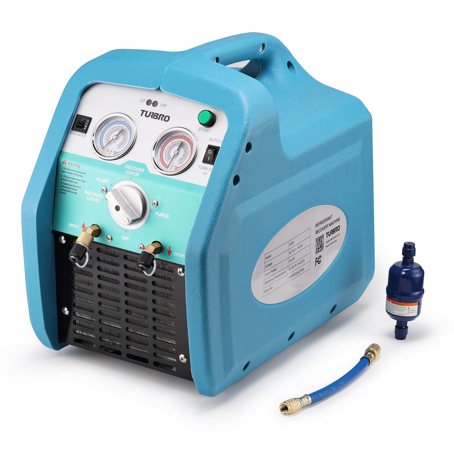 R750 Refrigerant Recovery Machine