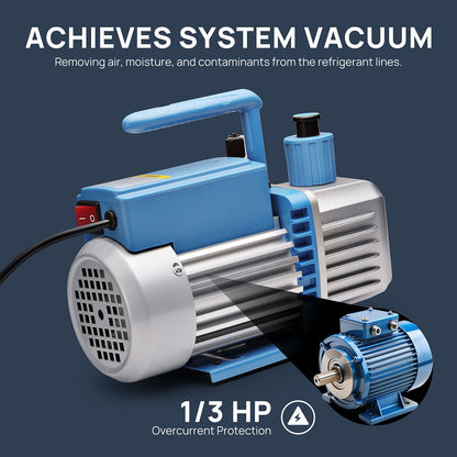 VP30 Vacuum Pump and Gauge Set