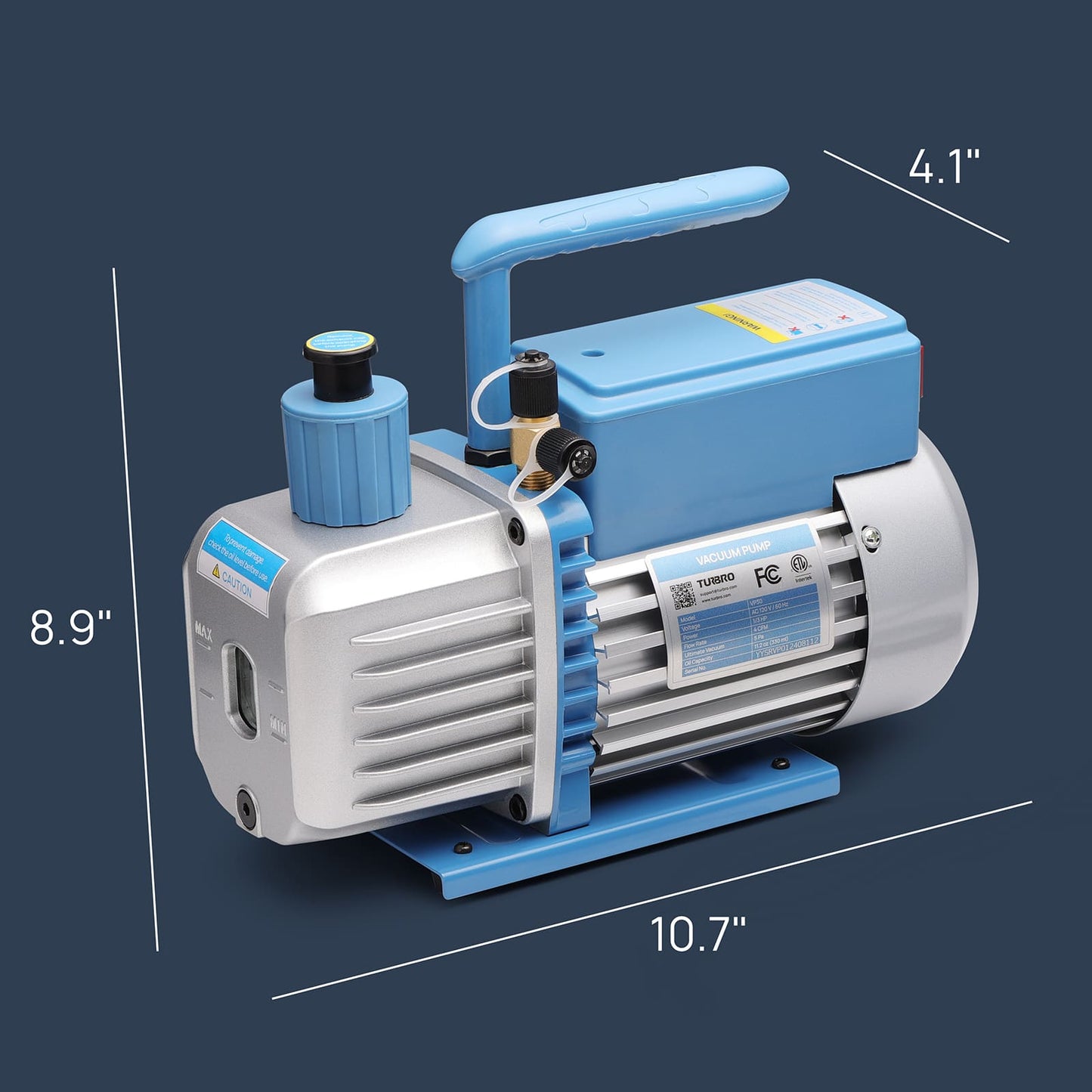 VP30 Vacuum Pump and Gauge Set