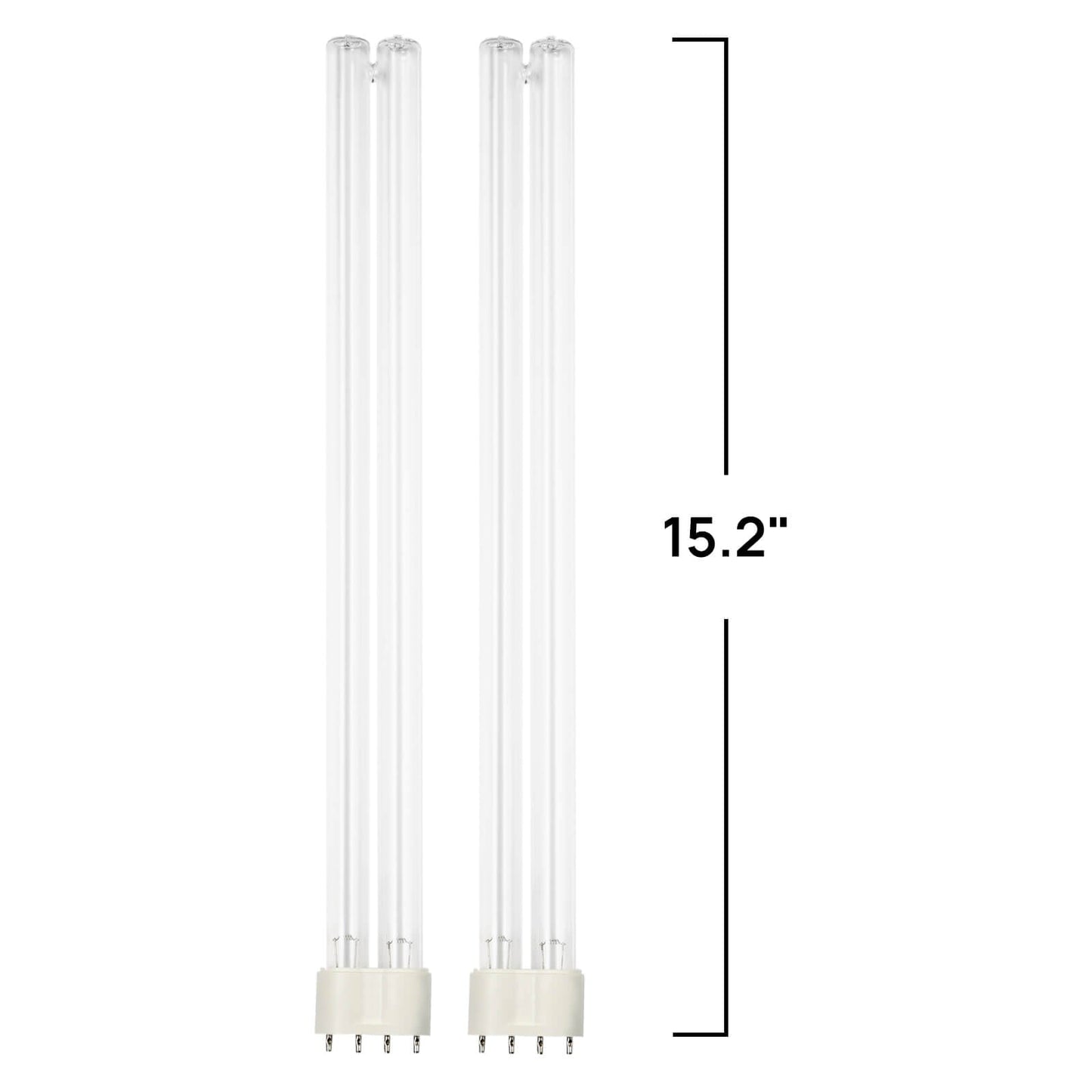 36W UV Light Replacement Bulbs, 15.2 in, 2-Pack