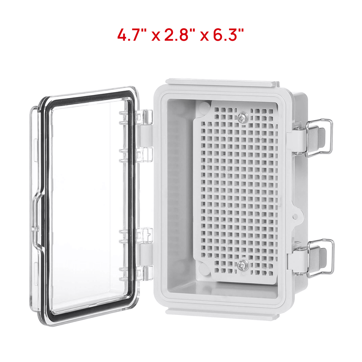 Outdoor Electrical Waterproof Junction Box, Transparent Cover