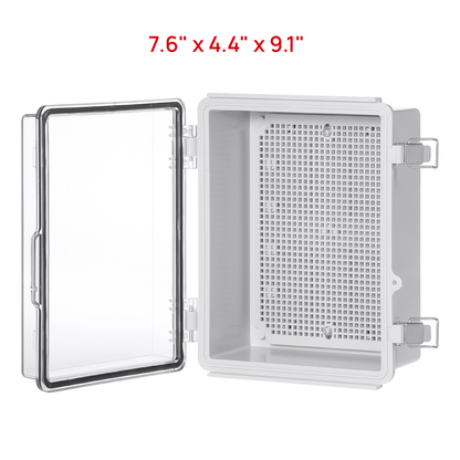 Outdoor Electrical Waterproof Junction Box, Transparent Cover