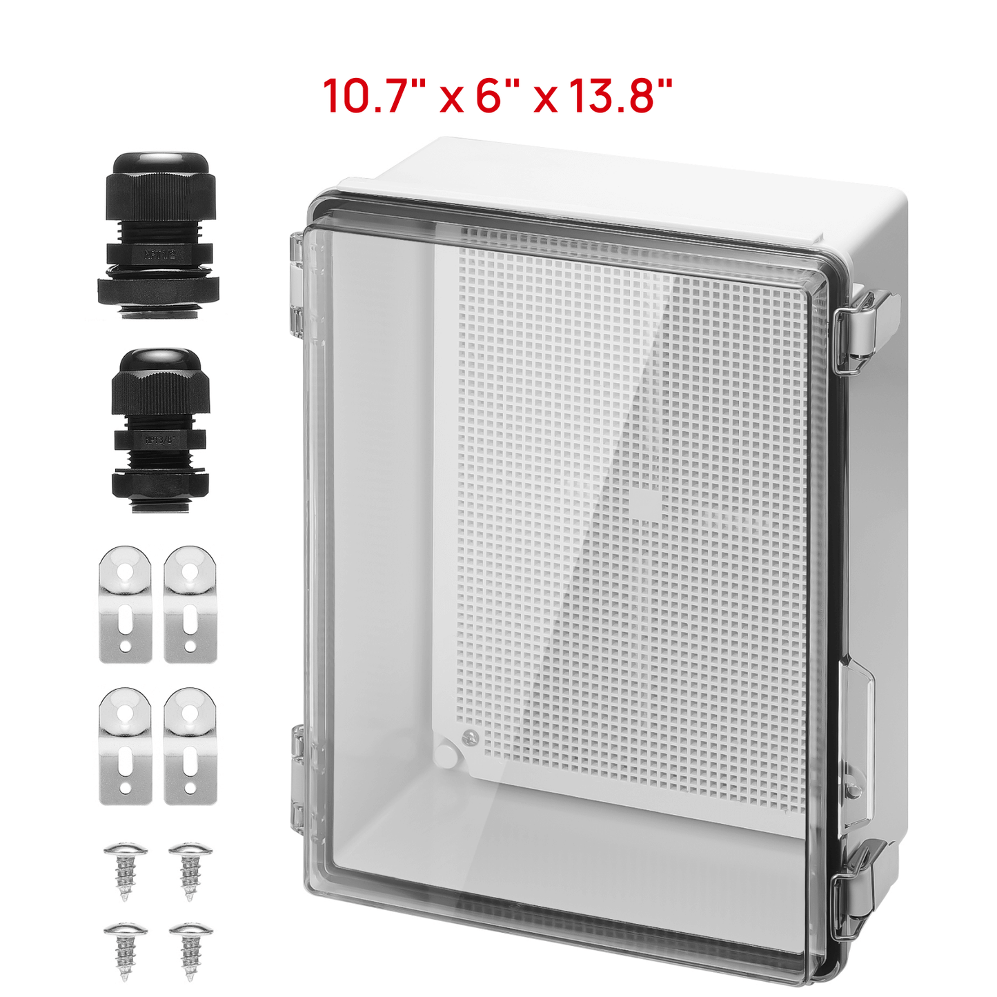 Outdoor Electrical Waterproof Junction Box, Transparent Cover