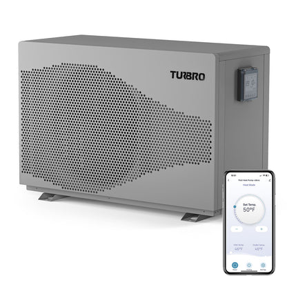 Beluga Inverter Swimming Pool Heat Pump, 33K/50K/58K/75K BTU