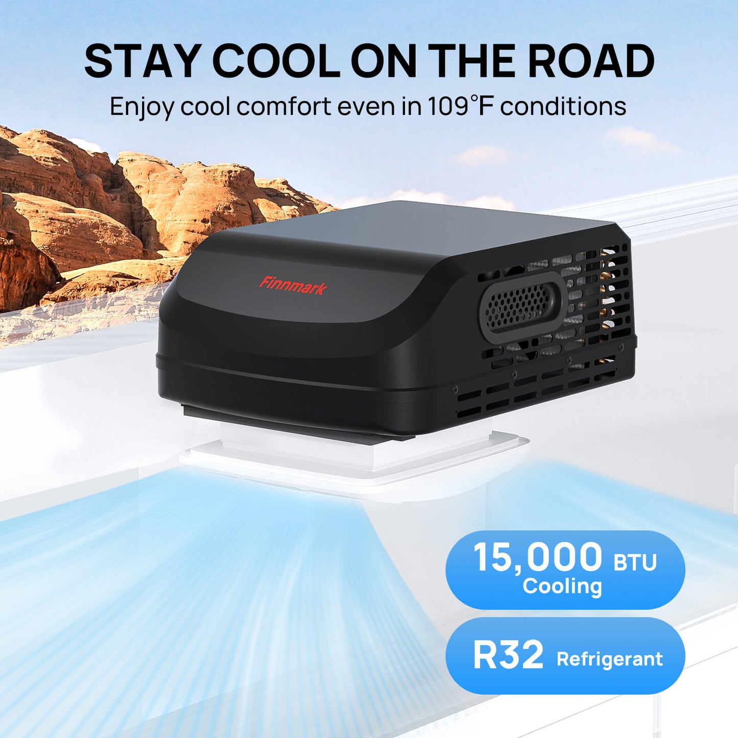 Finnmark 15,000 BTU RV Air Conditioner