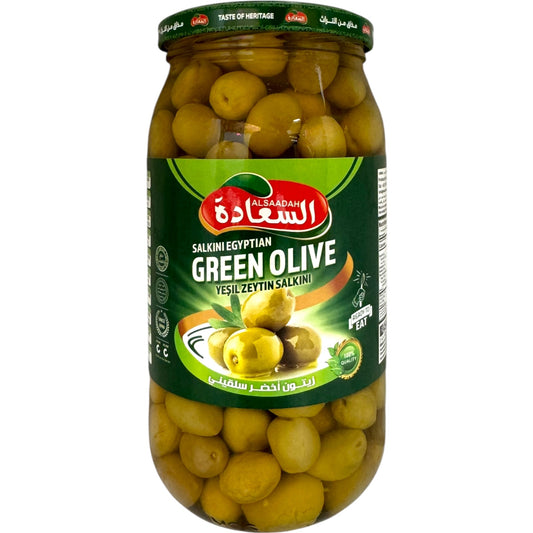 Best Green Olives from Alsaadah - Premium Quality Olives for Gourmet Flavor