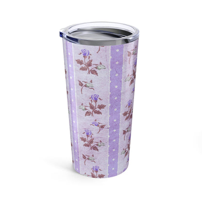Customizable: Floral Design Tumbler - Stylish 20oz Travel Mug for Coffee Lovers, Gifts for Her, Outdoor Adventures, Home Decor, Mother's Day Gift