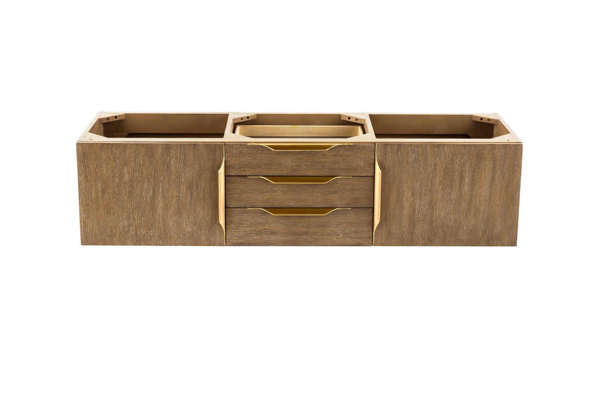 Columbia 59" Double Wall Mount Vanity Cabinet