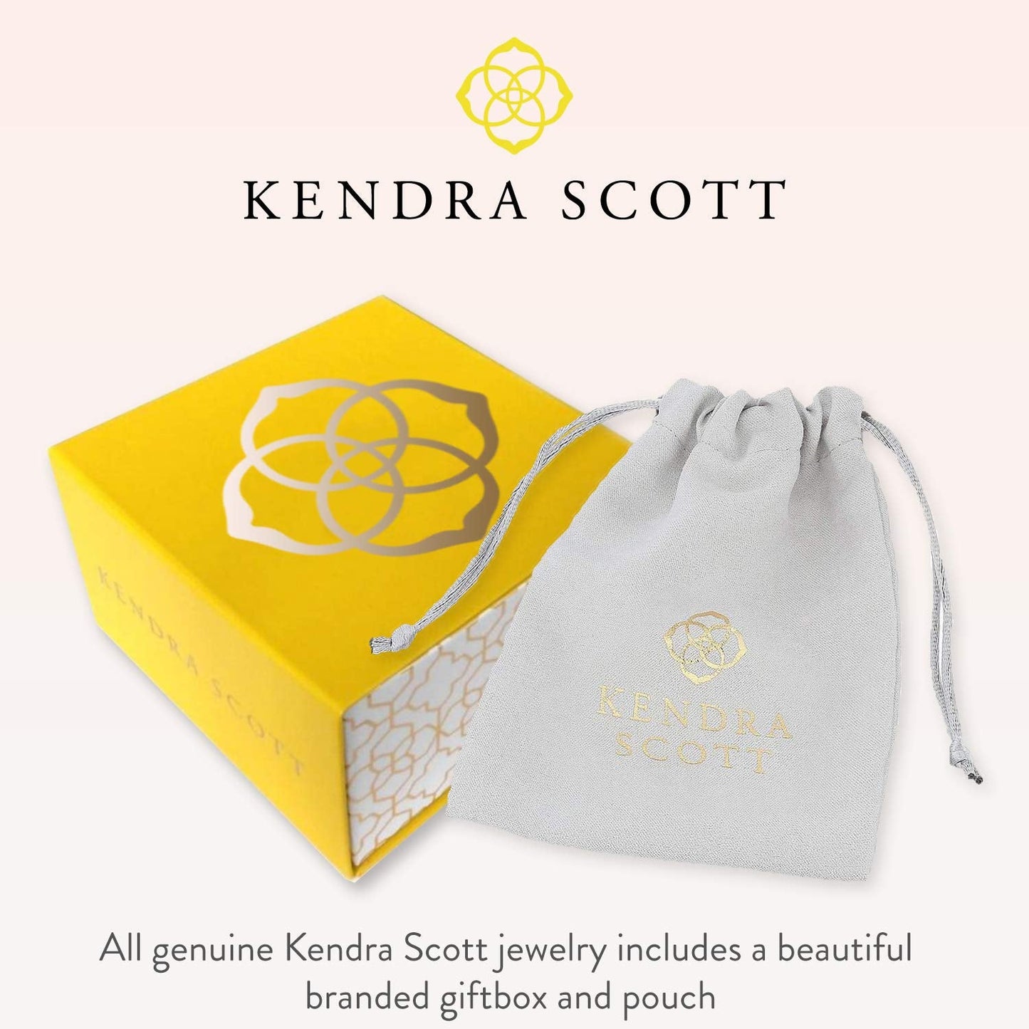 Kendra Scott Elisa Pendant Necklace - 14k Gold Plated Delicate Fashion Jewelry for Women