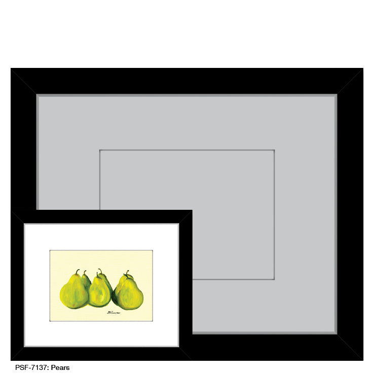 Pears, Print (#7137A)