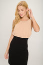 Sleeveless Two-Tone Fitted Dress | Apparel | Kitchen + Metal