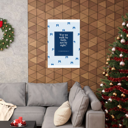 Inspirational Matte Vertical Posters, Faith Wall Art, Home Decor, Christian Decor, Motivational Print, Gift for Believers