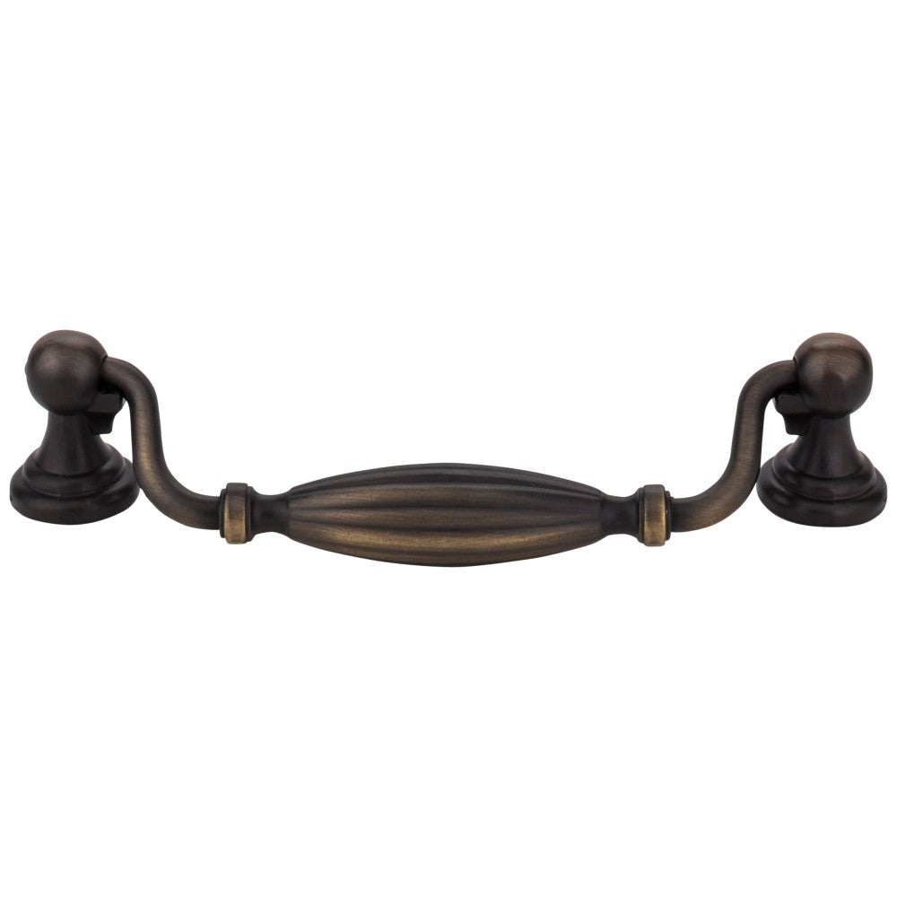 128 mm Center-to-Center Brushed Oil Rubbed Bronze Glenmore Cabinet Drop Pull