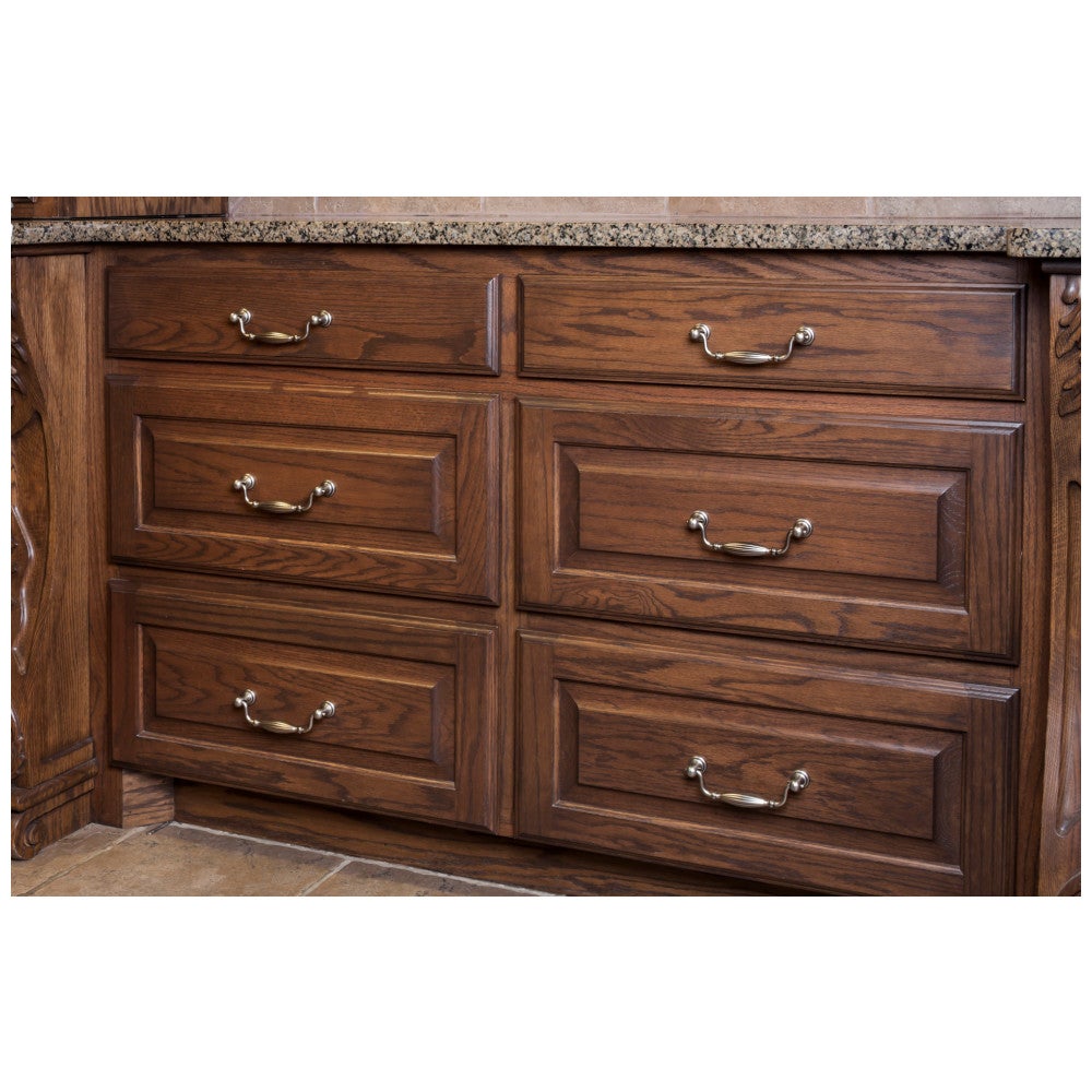 128 mm Center-to-Center Brushed Oil Rubbed Bronze Glenmore Cabinet Drop Pull