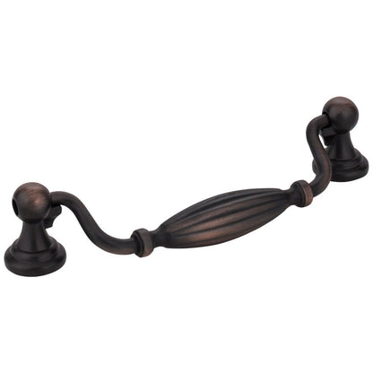 128 mm Center-to-Center Brushed Oil Rubbed Bronze Glenmore Cabinet Drop Pull
