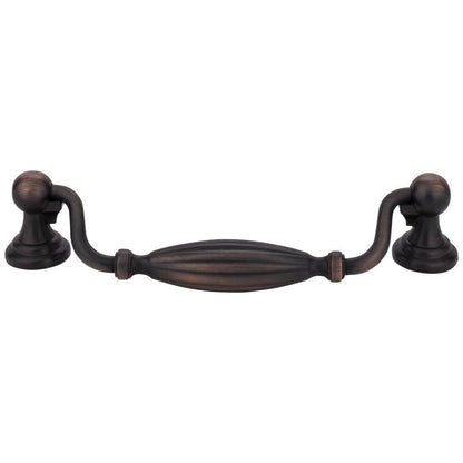128 mm Center-to-Center Brushed Oil Rubbed Bronze Glenmore Cabinet Drop Pull