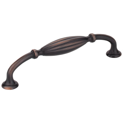 128 mm Center-to-Center Brushed Oil Rubbed Bronze Glenmore Cabinet Pull