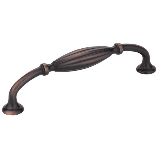128 mm Center-to-Center Brushed Oil Rubbed Bronze Glenmore Cabinet Pull