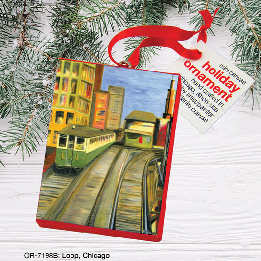 Loop, Chicago, Ornament (OR-7198B)