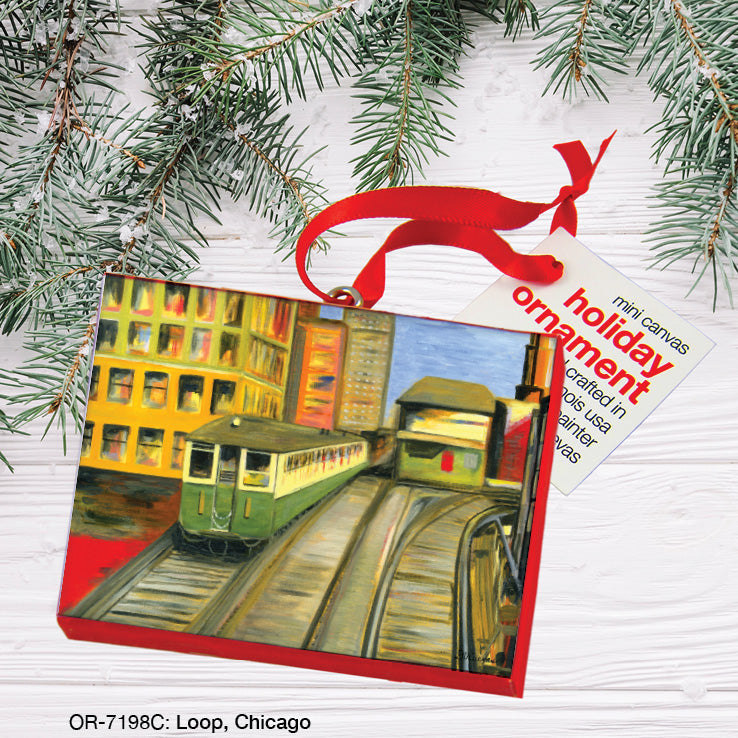 Loop, Chicago, Ornament (OR-7198C)