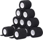 Self Adherent Cohesive Bandages Wrap 2" x 5 Yards, 12 Rolls