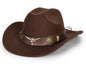 Women's Western Rhinestone Cowboy Hat - Bling Diamond Band Rodeo Fedora
