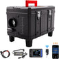 VEVOR 8KW Diesel Heater, 12V/24V All in One Diesel Air Heater, with Bluetooth APP Control, Remote Control and Display Screen, CO Alarm, Fast Heating Portable Diesel Heater for Vehicles and Garage