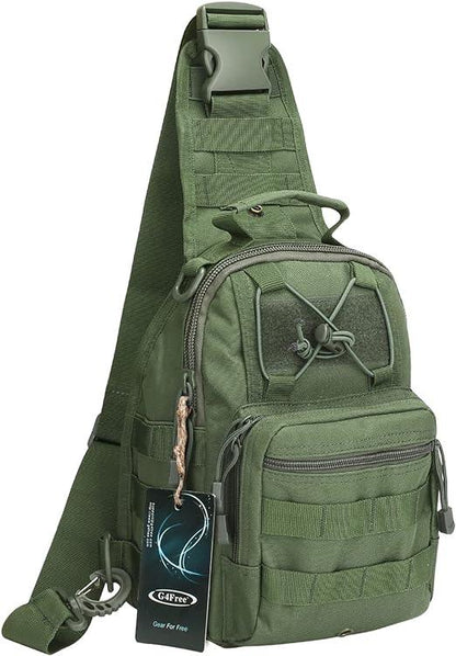 FR Fashion Co. 4‑Way Carrying Design Sling Bag