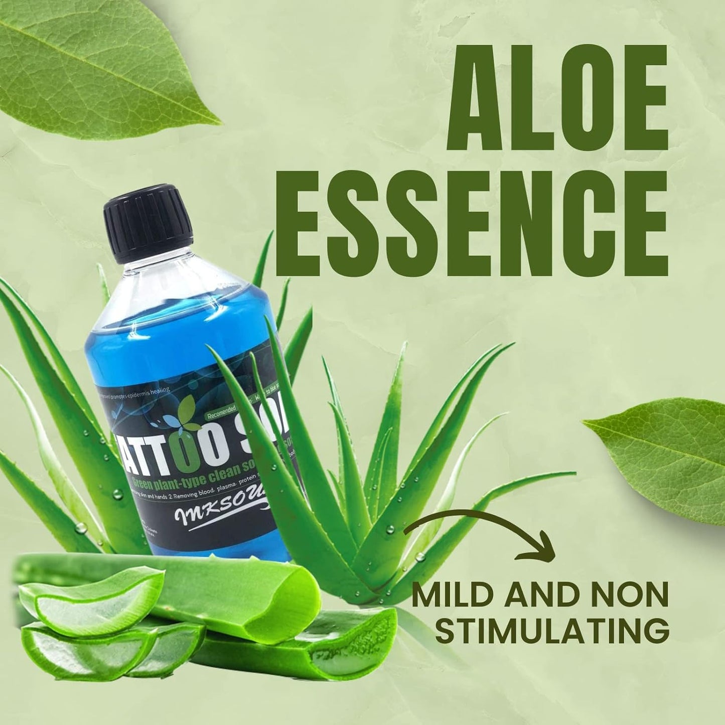 Premium 16.9oz Blue Soap for Tattoo Care