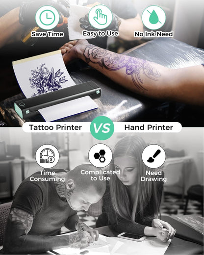 Phomemo M08F Wireless Tattoo Transfer Stencil Printer 216mm