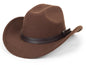 Women's Western Rhinestone Cowboy Hat - Bling Diamond Band Rodeo Fedora