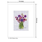Alliums in Vase, Print (#7203F)