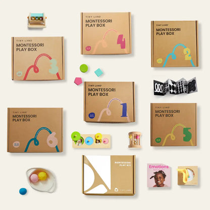 Tiny Land® Montessori Complete Baby Set (0-24 months)