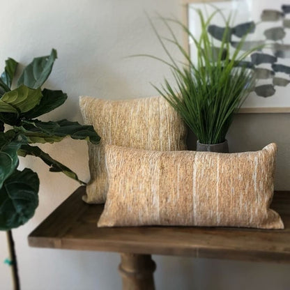 Shiny Gold Pillow Cover - Lumbar