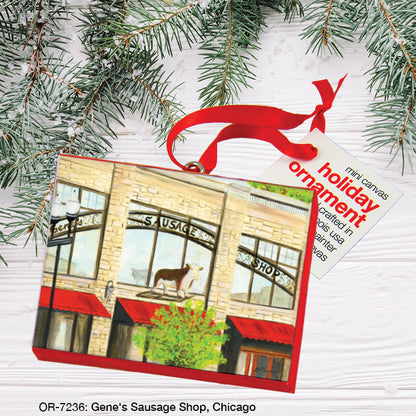 Gene's Sausage Shop, Chicago, Ornament (OR-7236B)