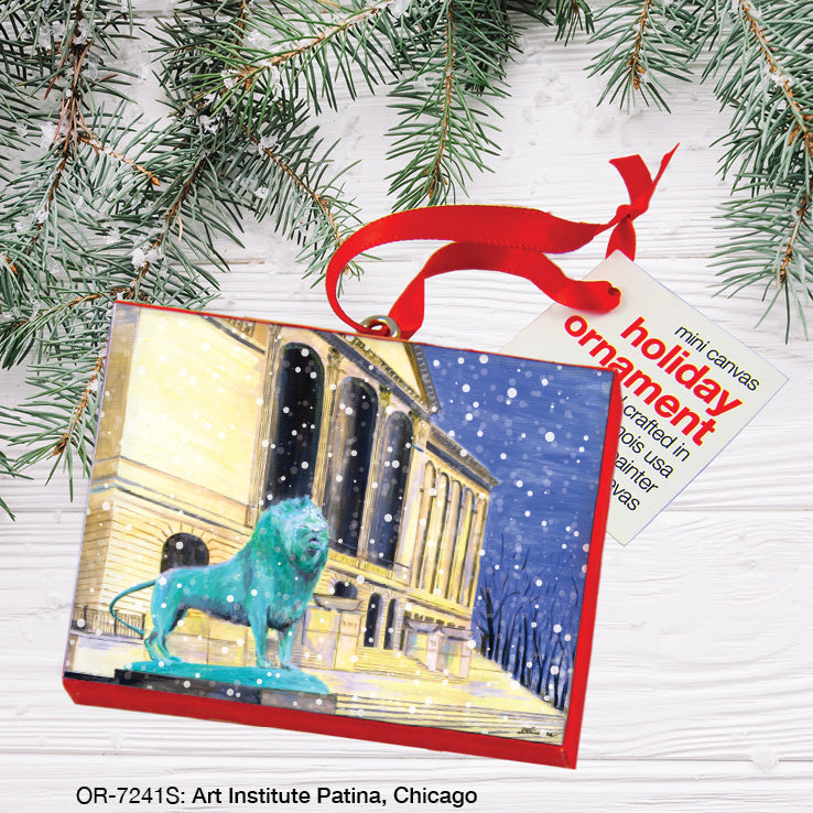 Art Institute Patina, Chicago, Ornament (OR-7241S)
