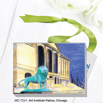 Art Institute Patina, Chicago, Mini Canvas (MC-7241A)