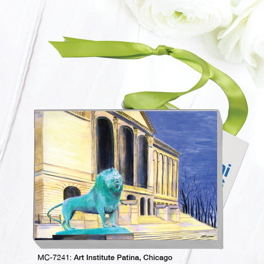 Art Institute Patina, Chicago, Mini Canvas (MC-7241A)