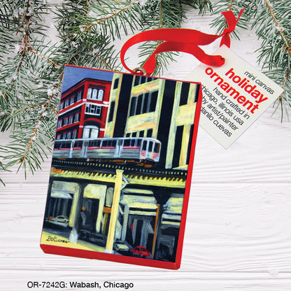 Wabash, Chicago, Ornament (OR-7242G)