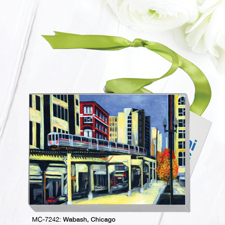 Wabash, Chicago, Mini Canvas (MC-7242A)