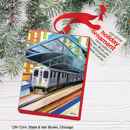State & Van Buren, Chicago, Ornament (OR-7244A)
