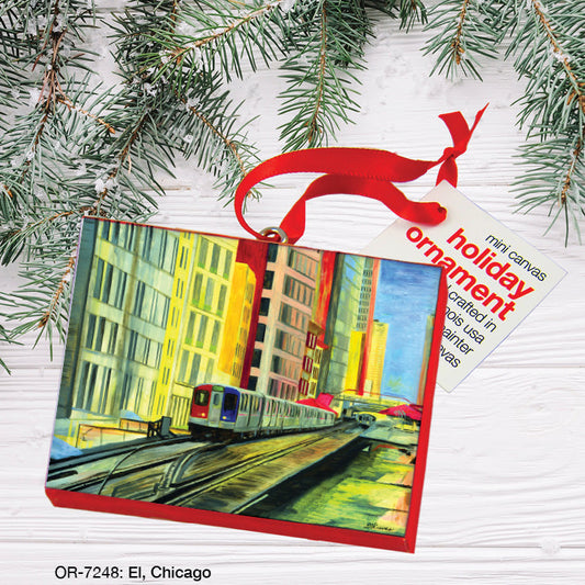 El, Chicago, Ornament (OR-7248A)