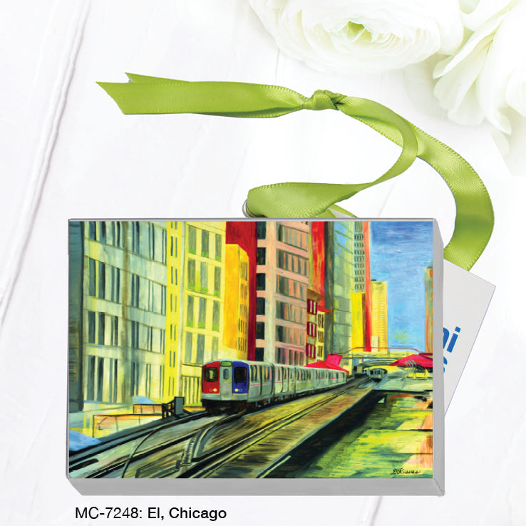 El, Chicago, Mini Canvas (MC-7248A)