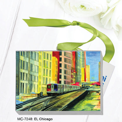 El, Chicago, Mini Canvas (MC-7248A)